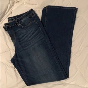 Like new NY&Co soho curvy bootcut jeans